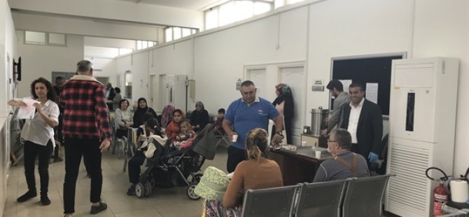 Poliklinikte 200 Hasta Ve Personele Poğaça-Çay İkramı Yapıldı