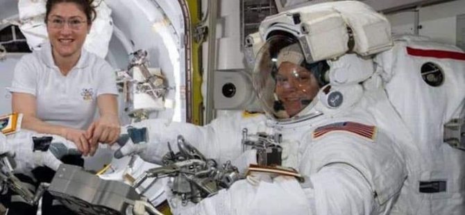 NASA’dan astronota: Medium beden uzay giysisi yok seni yollayamıyoruz