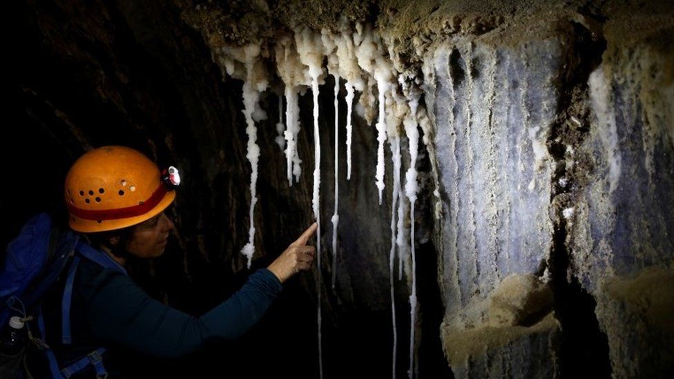 'Dünyanın en uzun tuz mağarası' İsrail'de keşfedildi