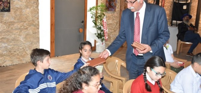 Girne bölgesi okullarından öğrenciler Güngördü'yü ziyaret etti