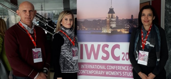 YDÜ İngilizce Hazırlık Okulu Uluslararası Çağdaş Kadın Çalışmaları Konferansı’nda Temsil Edildi