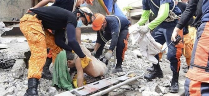 Filipinler’de deprem kurtarma çalışmaları sürüyor
