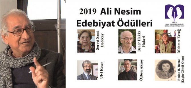 2019 Ali Nesim Edebiyat Ödülü’nün sahipleri belirlendi