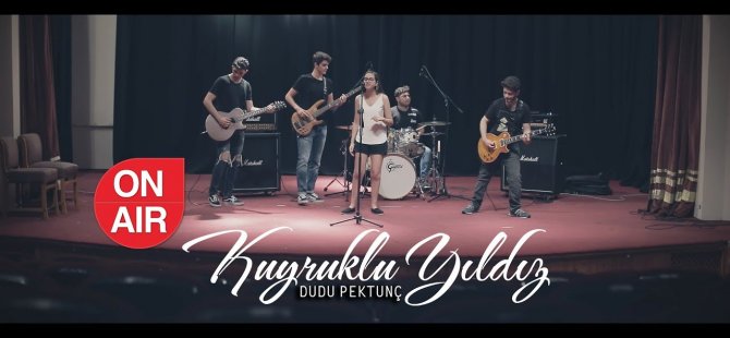 Kıbrıslı 15 yaşındaki Dudu Pektunç'un 'Kuyruklu Yıldız' isimli ilk şarkısı Youtube'da 30Bin izleyiciye ulaştı