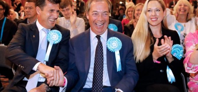 Avrupa Parlamentosu seçimi: İngiltere'de Brexit partisi zafer kazandı, iktidardaki Muhafazakar Parti yüzde 9'a geriledi