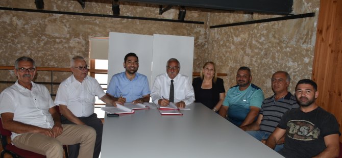 Girne Belediyesi toplu iş sözleşmesi imzaladı