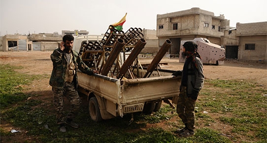 Kobani'de geri çekilmeler başladı