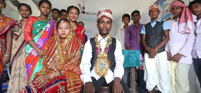 UNICEF, 115 milyon erkeğin çocuk yaşta evlendirildiğini açıkladı
