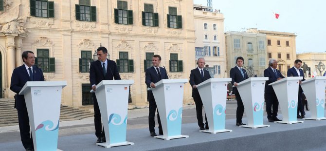 AB'nin Akdeniz bölgesindeki 7 üyesinden Kıbrıs çağrısı