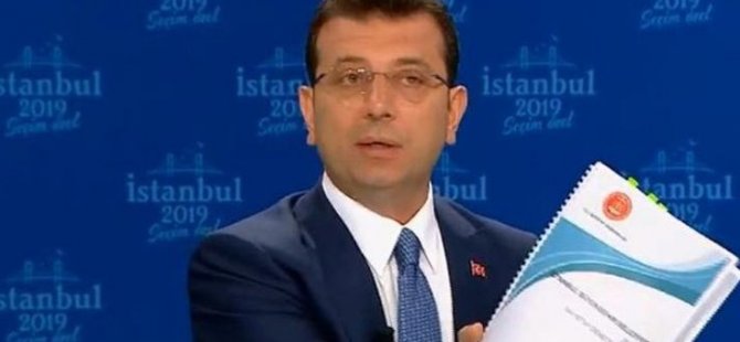 İmamoğlu: O rapor Sayıştay'ın sitesinde var