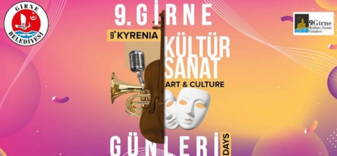 9. Girne Kültür Sanat Günleri bu akşam başlıyor