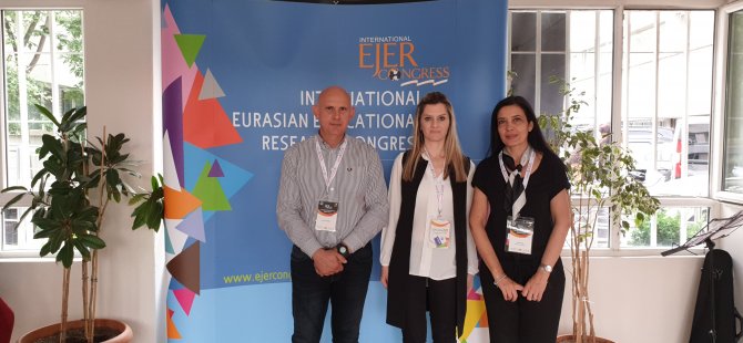 Yakın Doğu Üniversitesi Hazırlık Okulu Ankara Üniversitesi ile EJER dergisinin birlikte düzenlediği uluslararasi kongrede temsil edildi
