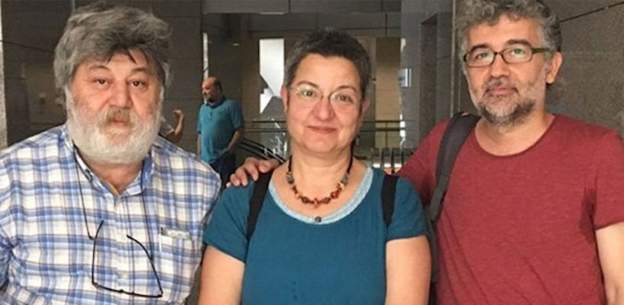 Özgür Gündem Davası'nda Erol Önderoğlu, Şebnem Korur Fincancı ve Ahmet Nesin, tüm suçlamalardan beraat etti