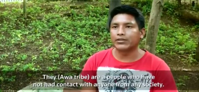 Brezilya Amazonu’nda dış dünyayla temas etmemiş kabile görüntülendi