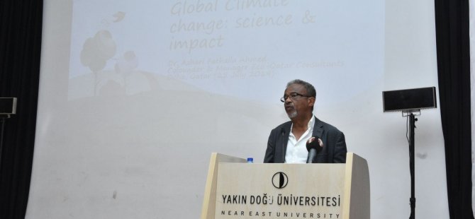 Nobel Ödüllü Dr. Azharı M. Ahmed, Özay Günsel Çocuk Üniversitesi’nde iklim değişikliği ile ilgili bilinmeyenleri anlattı