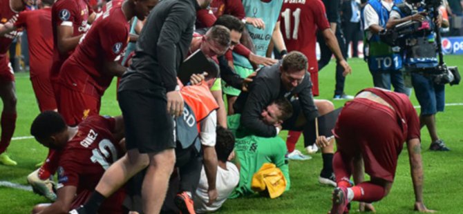 Liverpool, Süper Kupa'da Adrian'ı sakatlayan taraftarı UEFA'ya şikayet etti