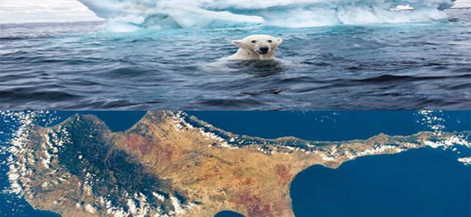 İklim değişikliği: Kıbrıs üçe bölünecek!