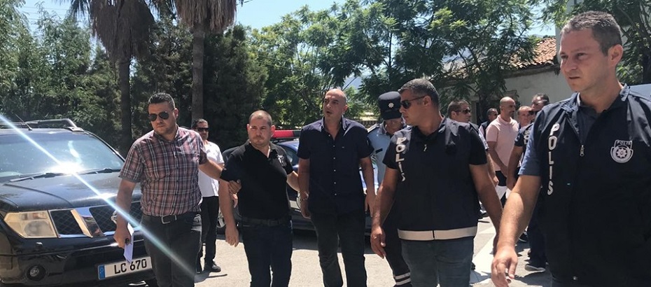 Girne’deki tapu davasında 3 zanlıya 6 gün daha tutukluluk verildi