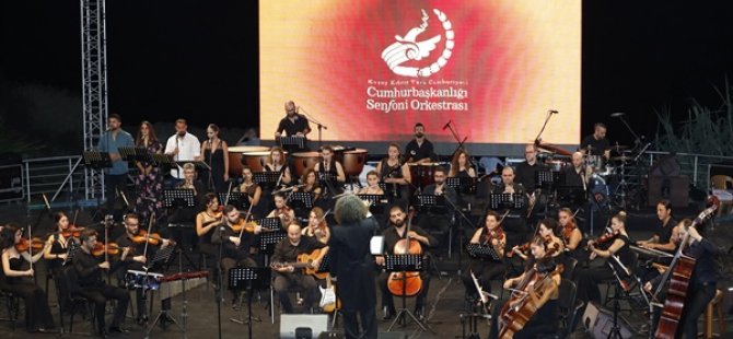 Cumhurbaşkanlığı Senfoni Orkestrası Girne’de sahne aldı