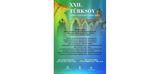 22. Türksoy Opera Günleri başlıyor