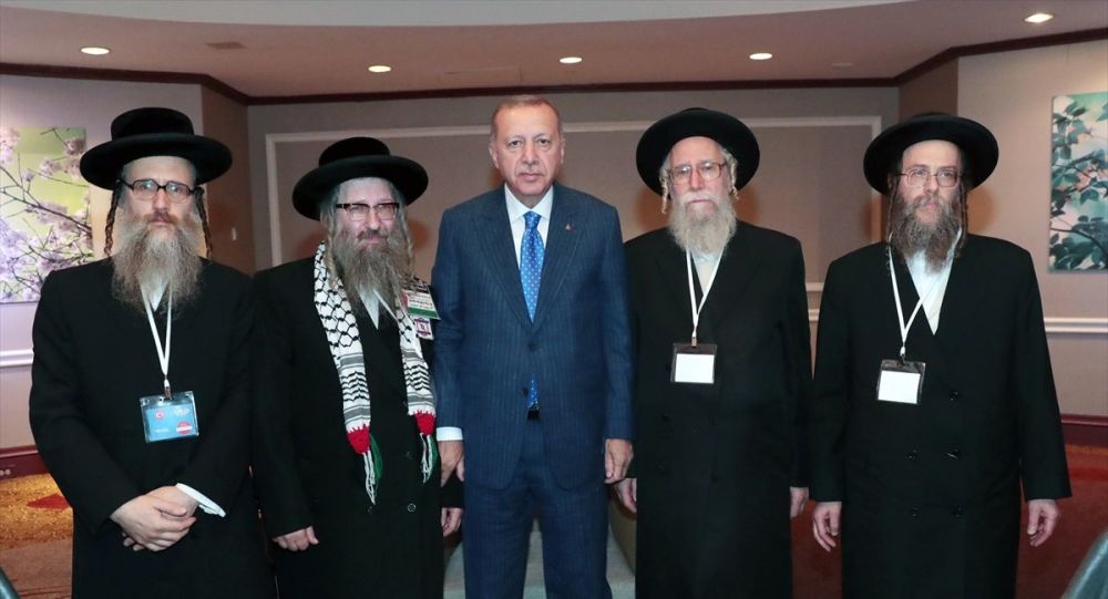 Erdoğan ABD'de Yahudi heyeti kabul etti