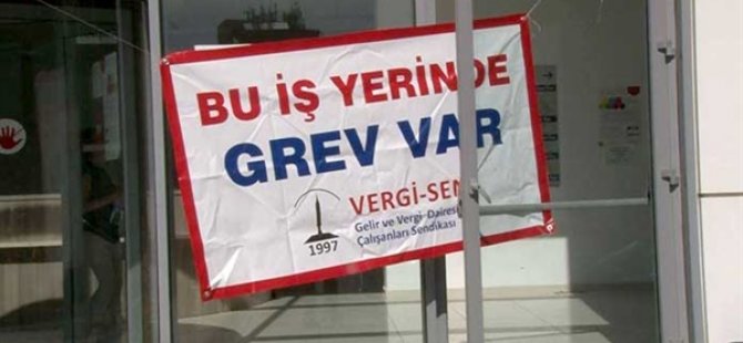 Trafik Dairesi Ehliyetler Birimi ve Motorlu Araçlar Girne Şubesi'nde süresiz grev başlatıldı