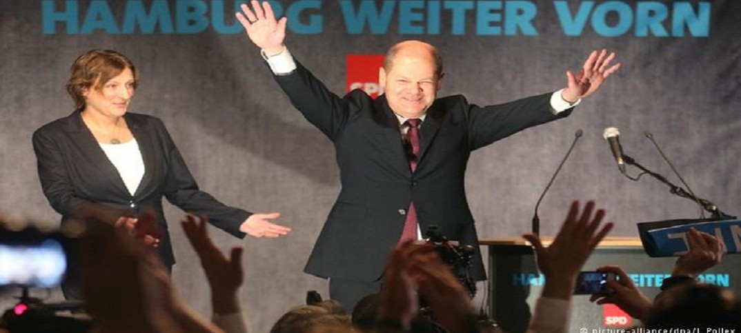 Almanya'da Sosyal Demokratlar Kazandı