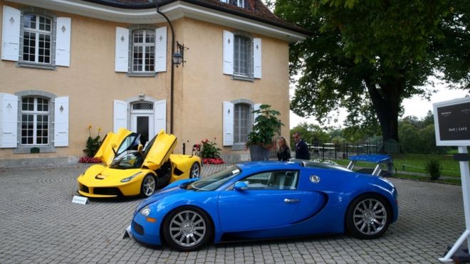 Ekvator Ginesi liderinin oğlunun el konulan lüks araçları İsviçre'de açık artırmada satıldı