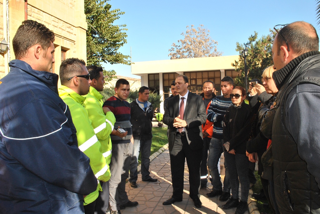 CAS Çalışanları Denktaş ile görüşemedi