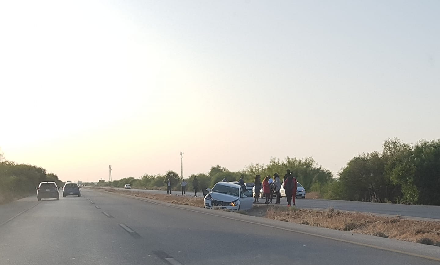 Gazimağusa'da trafik kazası...