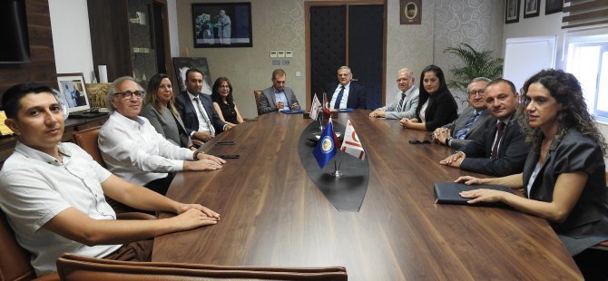 DAÜ ile Kuzey Kıbrıs Sigorta Reasürans Şirketler Birliği arasında iş birliği protokolü imzalandi