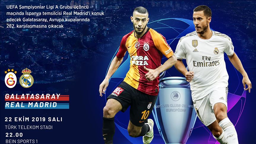 Galatasaray Avrupa'da 282. kez sahne alıyor