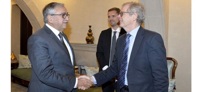 Cumhurbaşkanı Akıncı İsveç’in Lefkoşa Büyükelçisi Hagblberg’i kabul etti