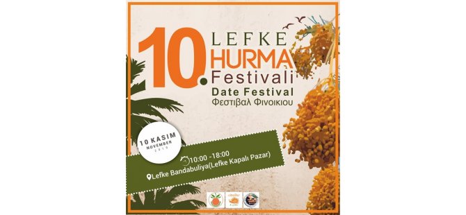 Lefke Hurma Festivali 10 Kasım’da