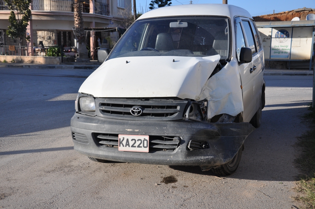 Dikkatsizlik kazaya neden oldu…