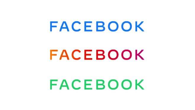 Facebook yeni logosunu tanıttı: Her uygulamada farklı renk