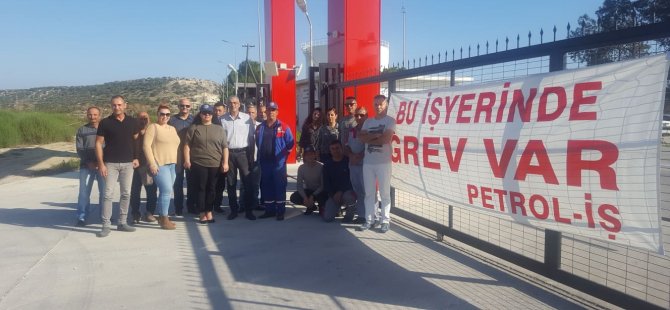 DAÜ BİR-SEN'den Petrol-İş grevine destek