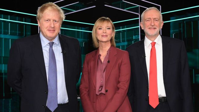 İngiltere seçimi: Boris Johnson ve Jeremy Corbyn ilk kez canlı yayında karşı karşıya geldi