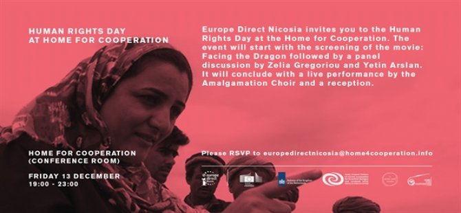 İnsan Hakları Günü:  Europedirect gün dolayısıyla film gösterimi gerçekleştirecek