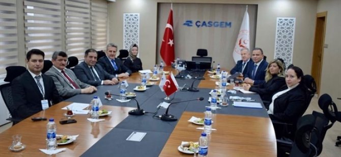 Çalışma ve Sosyal Güvenlik Bakanlığı heyeti Ankara’da temaslarda bulundu