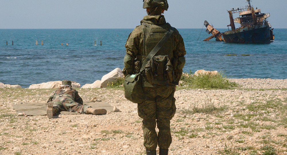 Rusya ve Suriye ordularından Tartus'ta ortak tatbikat