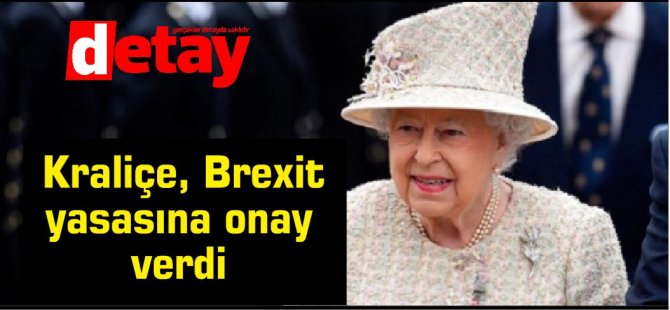 Kraliçe, Brexit yasasına onay verdi