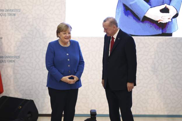 Erdoğan Almanya Başbakanı Merkel ile görüştü: Hafter'in ateşkesi kabul ettiğine inanmıyorum