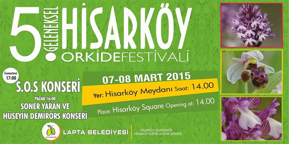 “5’inci Geleneksel Hisarköy Orkide Festivali” bu hafta sonu gerçekleştirilecek