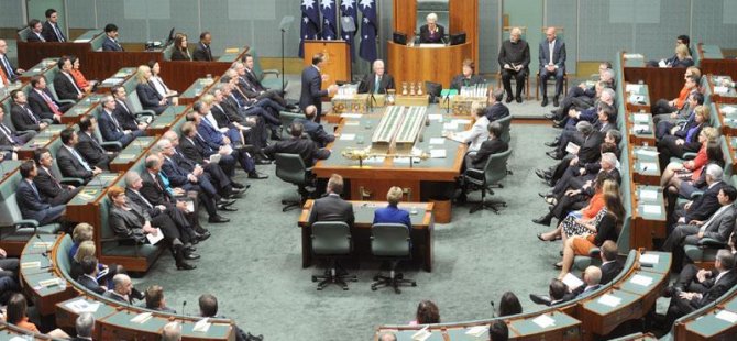 Avustralya Meclisinden “Kıbrıs” Kararı