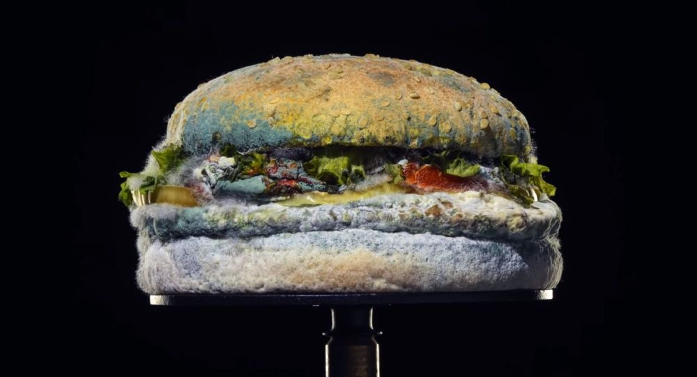 Burger King'den 'Küflü Whopper' reklamı