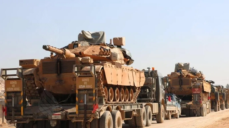 Rusya'dan açıklama: Türkiye'den İdlib'e kilometrelerce uzunlukta askeri yığınak konvoyu gönderildi