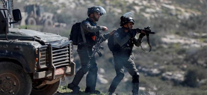 İsrail Askerleri Batı Şeria'da Toplam 268 Filistinliyi Yaraladı