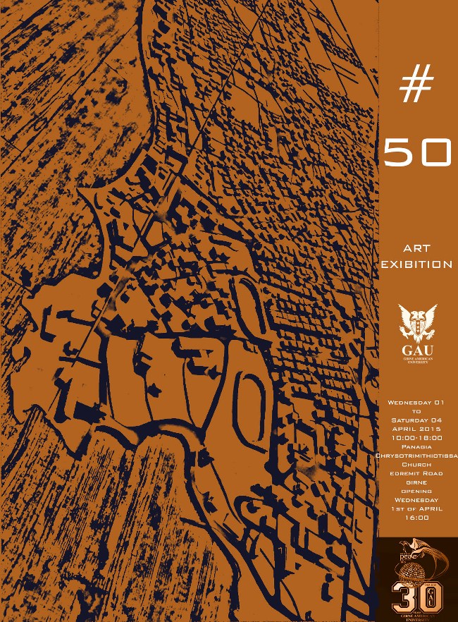 GAÜ NO.50 Sanat Sergisi 1 Nisan’da açılıyor
