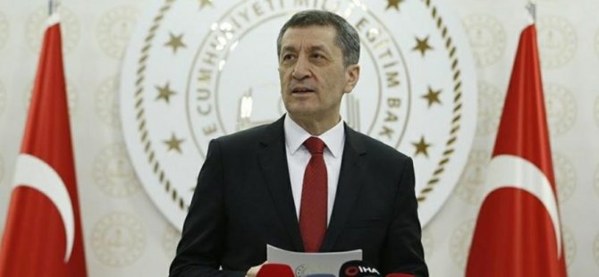 TC Milli Eğitim Bakanı Ziya Selçuk, uzaktan eğitim sürecini açıkladı